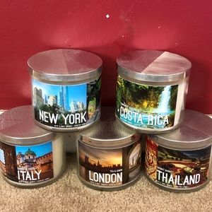 BBW Destination Collection candles